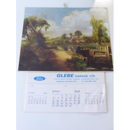 269 - Four Original Packaged Calanders dating fron late 1980s depicting English Classical Landscapes