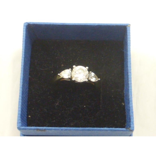 172 - Silver 925 Ring with Presentation Box (Size T)