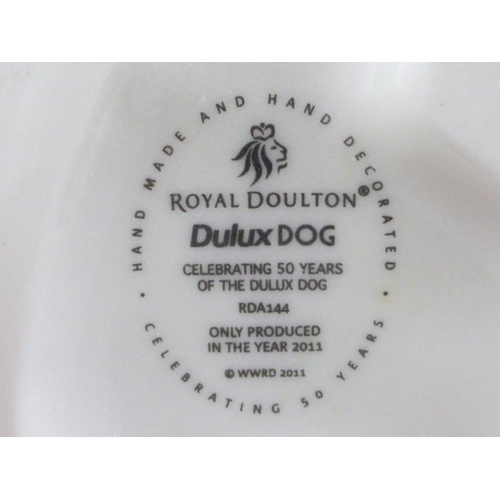 339 - New Royal Doulton Dulux Dog Figurine complete Box and Certificate