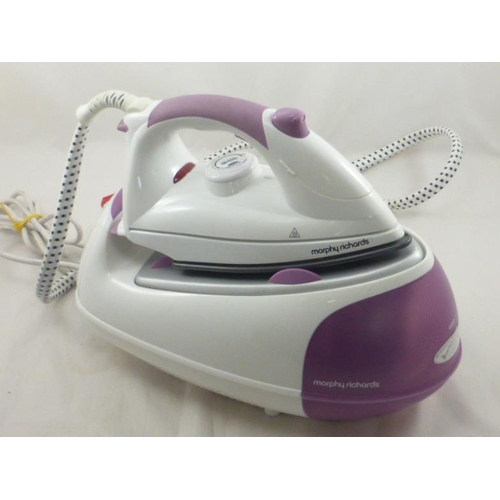 30 - Morphy Richards Heavy Duty Steam Iron Complete with Base (Working)