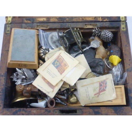 261 - Box of Antique and Vintage Collectables