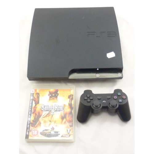 23 - Playstation 3 complete with Controller and Game