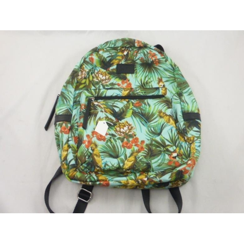 80 - Henry Holland Canvass Jungle Themed Ruck Sack