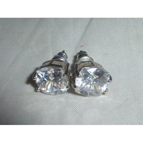 181 - Pair of Swarovski Crystal Earrings in Presentation Box