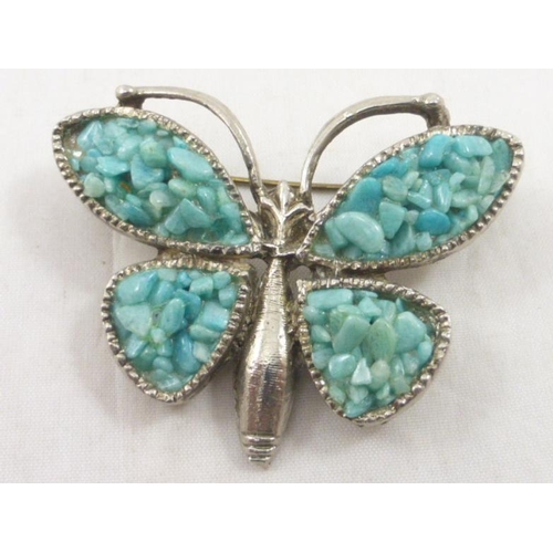 194 - Vintage Butterfly Brooch