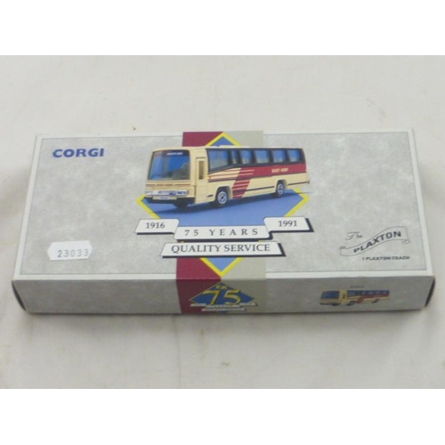 201 - Corgi plaxton Coach in box