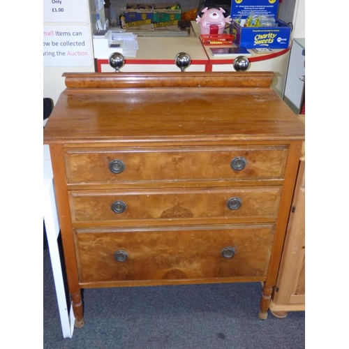 132 - Vintage Chest of Three Drawers