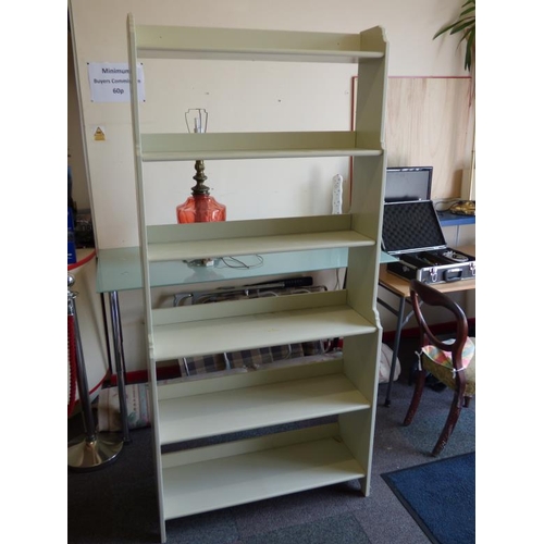 92 - Tall Six Shelf Bookcase ( H 198cm x W 93cm x D 33cm) Approx