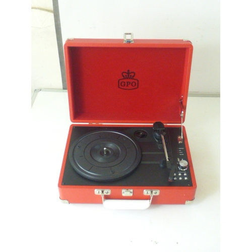 57a - GPO Attache Record Player complete with Original Box (Untested No Power Lead)