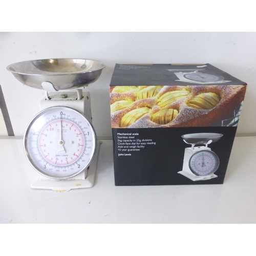 145 - Set of Boxed John Lewis Mechanical Scales