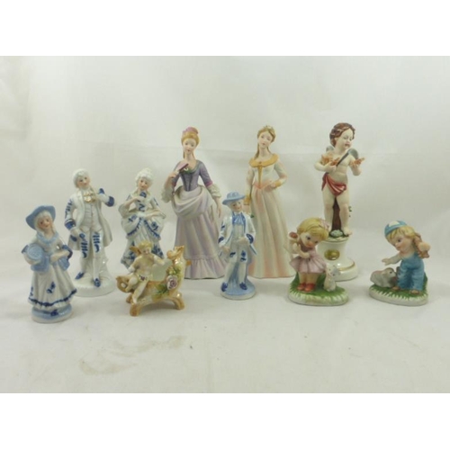 402 - Collection of 10 Ceramic Figurines