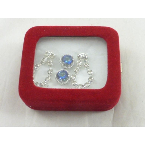 430 - Two Pairs of Silver Tone Earrings in Presentation Box