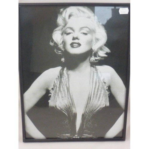 456 - Framed and Glazed Marilyn Monroe Publicity Photo (42cm x 31cm)