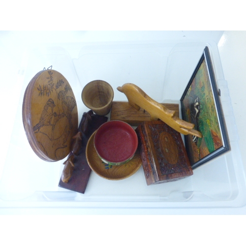 447 - Mixed Box of Treen