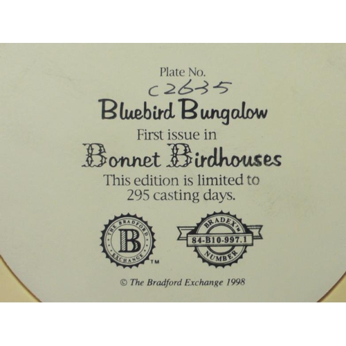 143 - Limited Edition Blue Bird Bungalow from The Bonnet Birdhouses Collection