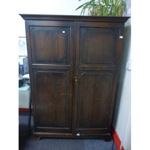 135 - Large Gentleman's Wardrobe with Drawers and Shelves