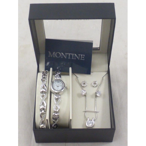 Montine watch 2025 and jewellery set