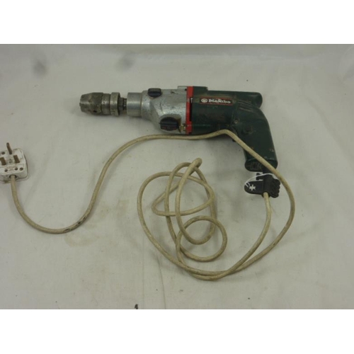 21 - Meatabo 240v Keyless Clutch Drill