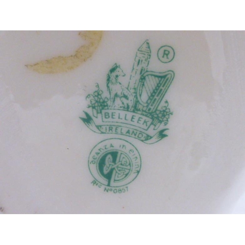 251 - Belleek Pottery Jug (12cm)