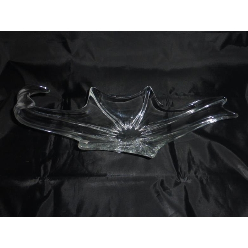 349 - French Art Glass Dish 47cm