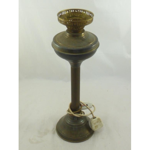 382 - A Converted Oil Lamp .