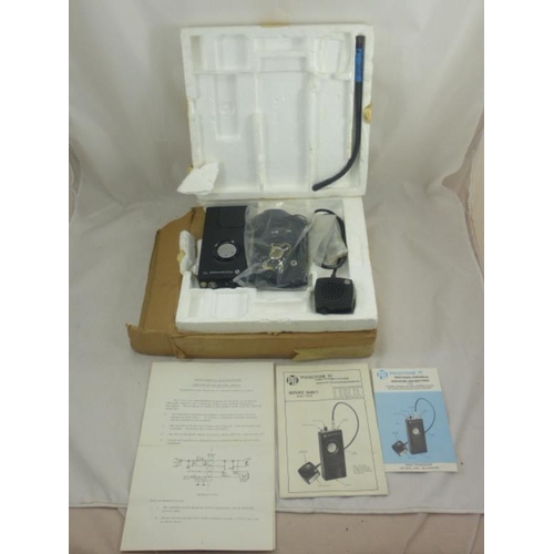 390 - Pocketfone 70 Personal Radio Telephone complete with Service Sheet and Instructions as used by SAS D... 