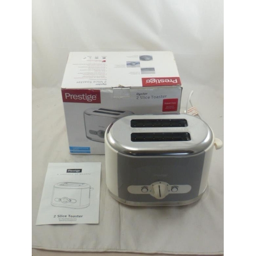 40 - Prestige Oyster 2 Slice Toaster in Original Box (Working)