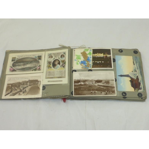 170 - Album Containing a large Selection of Vintage Postcards including Topographical, Edwardian. and More