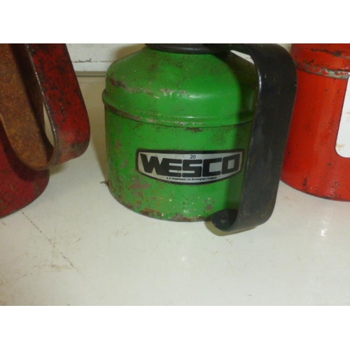 246 - Collection of Vintage Motoring Oil Cans and Other