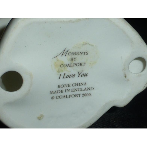 30 - Coalport Figurine entitled I Love You (12cm)