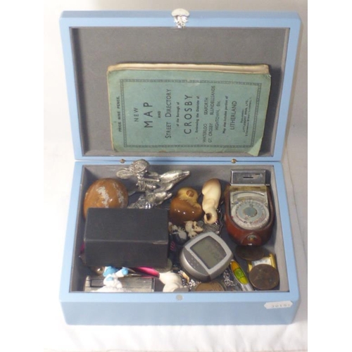 98 - Baby's Keep Sake Box complete with Selection of Collectables including Swarovski, Coinage, and Lots ... 