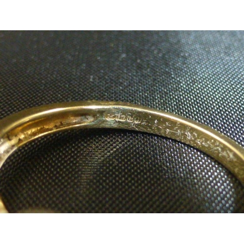 118 - 9CT Diamond Trio Ring (Approx 0.50CT) Size N - Boxed