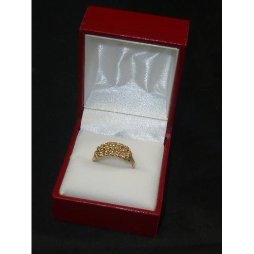 64 - Hallmarked 9CT Gold Ring - Boxed