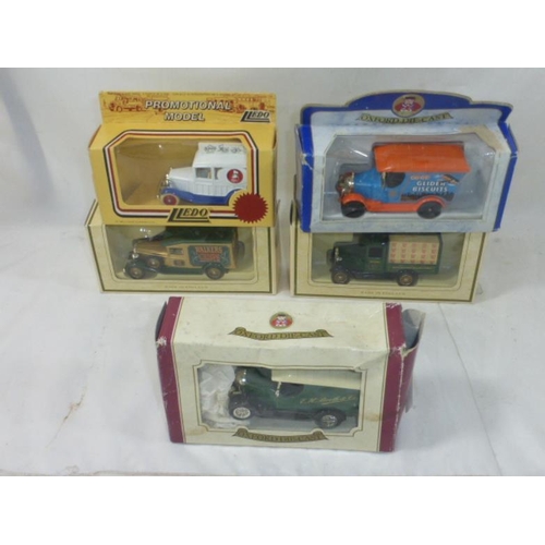 92 - Collection of boxed model vehicles includes Lledo