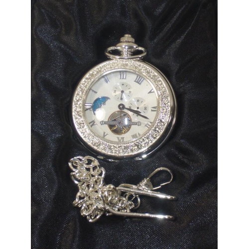 32 - Boxed Heritage Pocket Watch