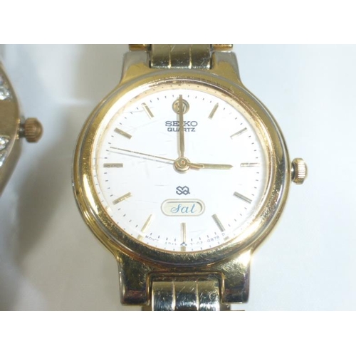 81 - Two Ladies watches to include Seiko and other