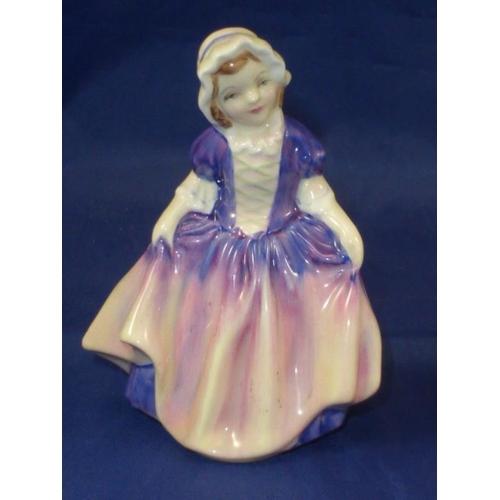 306 - Two Royal Doulton Pieces to include Peace HN 2470 & Dinky Doo HN 1678