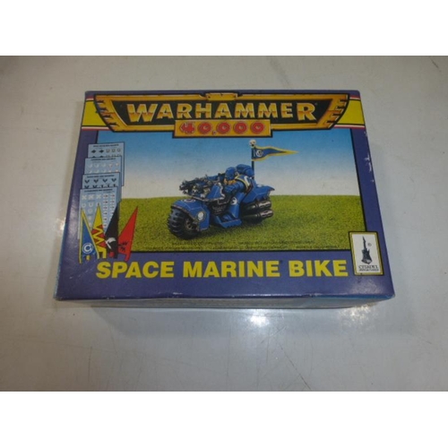 374 - Selection of War Hammer and White Dwarf Books, Instructions, Model Bike and More