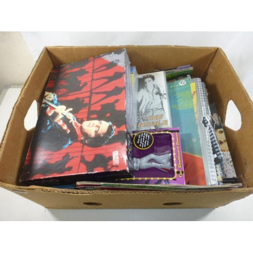 408 - Collection of Elvis Ephemera Including Calendars, Jig Saw, Poster and More