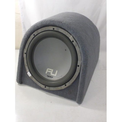 615 - Fli Trap 12 Car Amplified 1000w Subwoofer