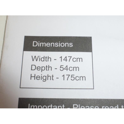 627 - Triple Wardrobe - self assembly complete with instructions