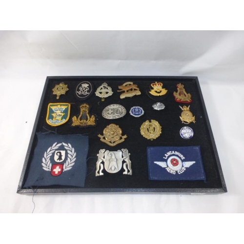 83 - Selection of Collectors Patches, Cap Badges, and Lots More