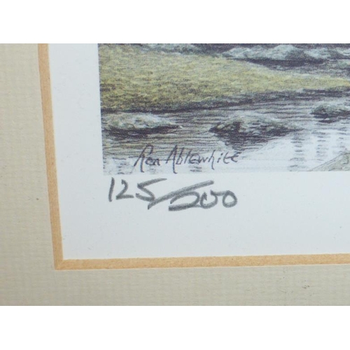 205 - Framed and Glazed Limited Edition Signed Print (125 of 200) entitled Clearing Mist