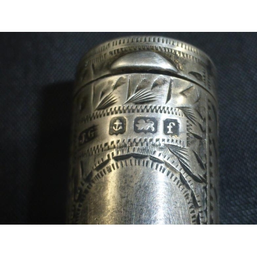 128 - Hallmarked Birmingham Circa 1905 Silver Cigarette Holder