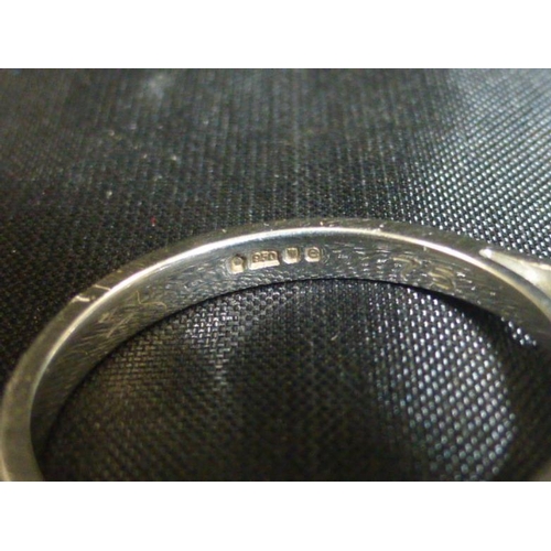 132 - Platinum 950 Ring with 0.75 Carat Diamond Clarity S11 Colour G Comes complete with Certificate and O... 