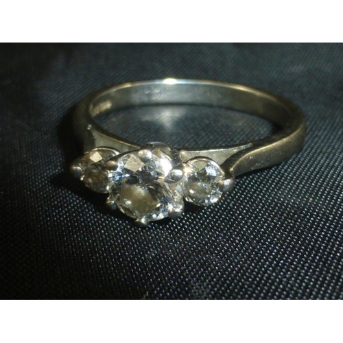 132 - Platinum 950 Ring with 0.75 Carat Diamond Clarity S11 Colour G Comes complete with Certificate and O... 