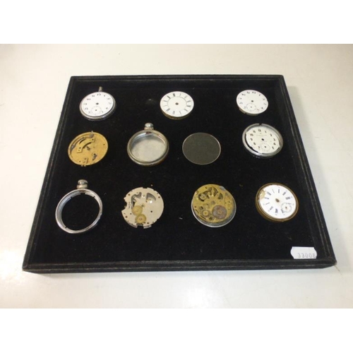 174 - Mixed Tray of Watch Spares