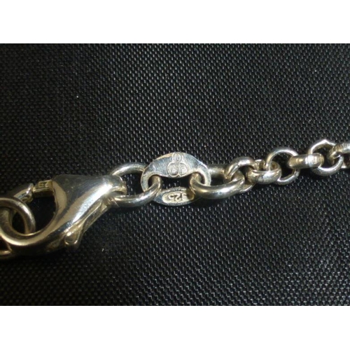 68 - Sterling Silver Charm Bracelet