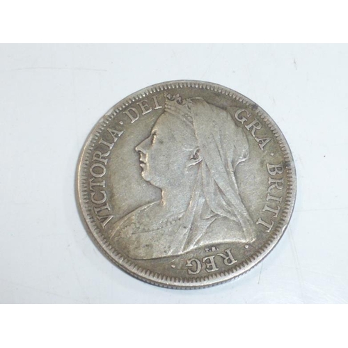 83 - Victorian Silver 1900 Half Crown