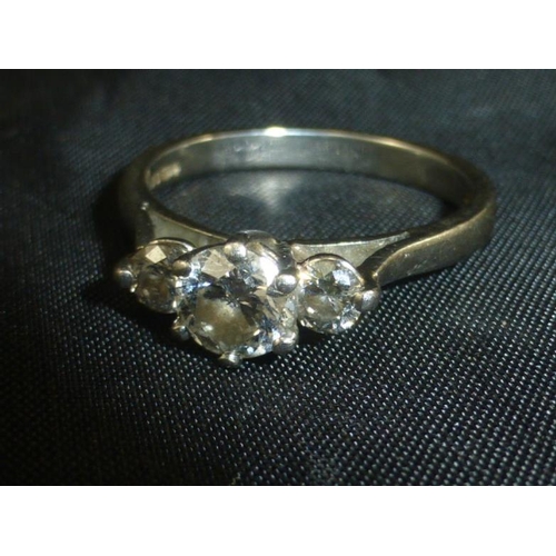 92 - Platinum 950 Ring with 0.75 Carat Diamond Clarity S11 Colour G Comes complete with Certificate and O... 